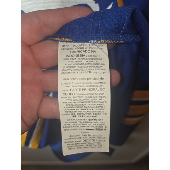 Buffalo Sabres Fanatics Breakaway NHL Jersey Mens XL Royal Blue Home - Picture 6 of 6